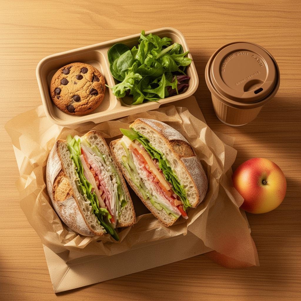 Café lunch bag